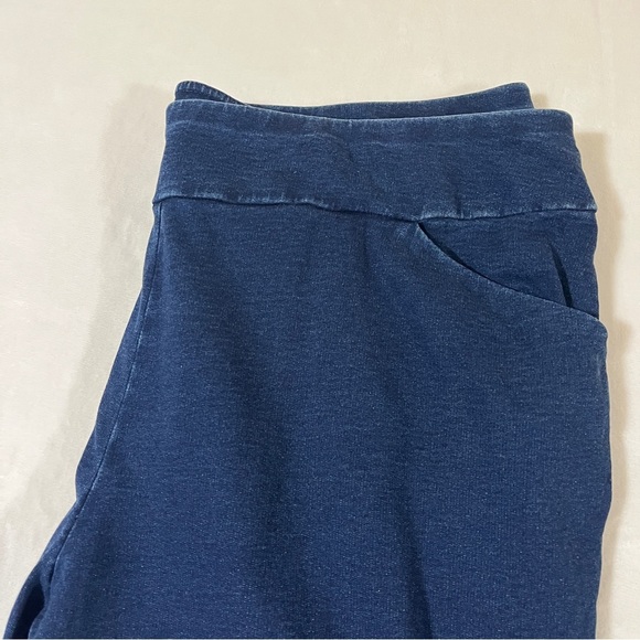 Pure Jill Womens Blue Indigo Bootcut Stretch Pull On Knit Jeans Size 2X - Picture 6 of 16